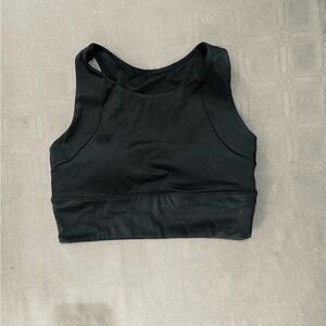 Black Women's Crop Top